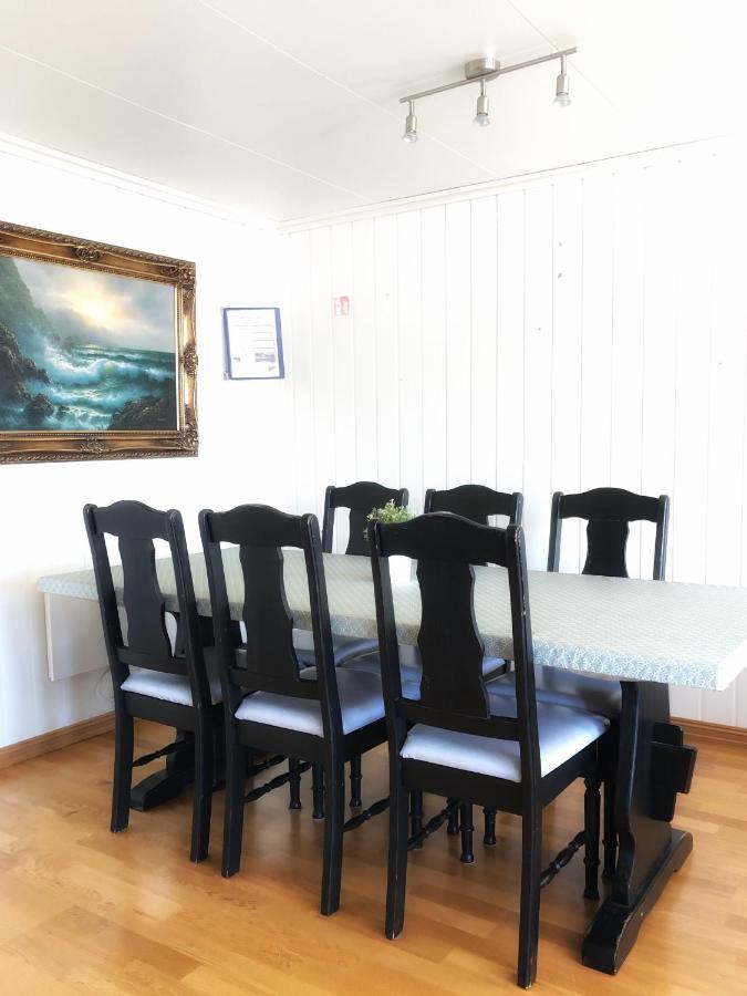Ferienwohnung Korshamn Rorbuer Lyngdal Exterior foto
