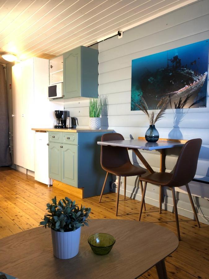 Ferienwohnung Korshamn Rorbuer Lyngdal Exterior foto