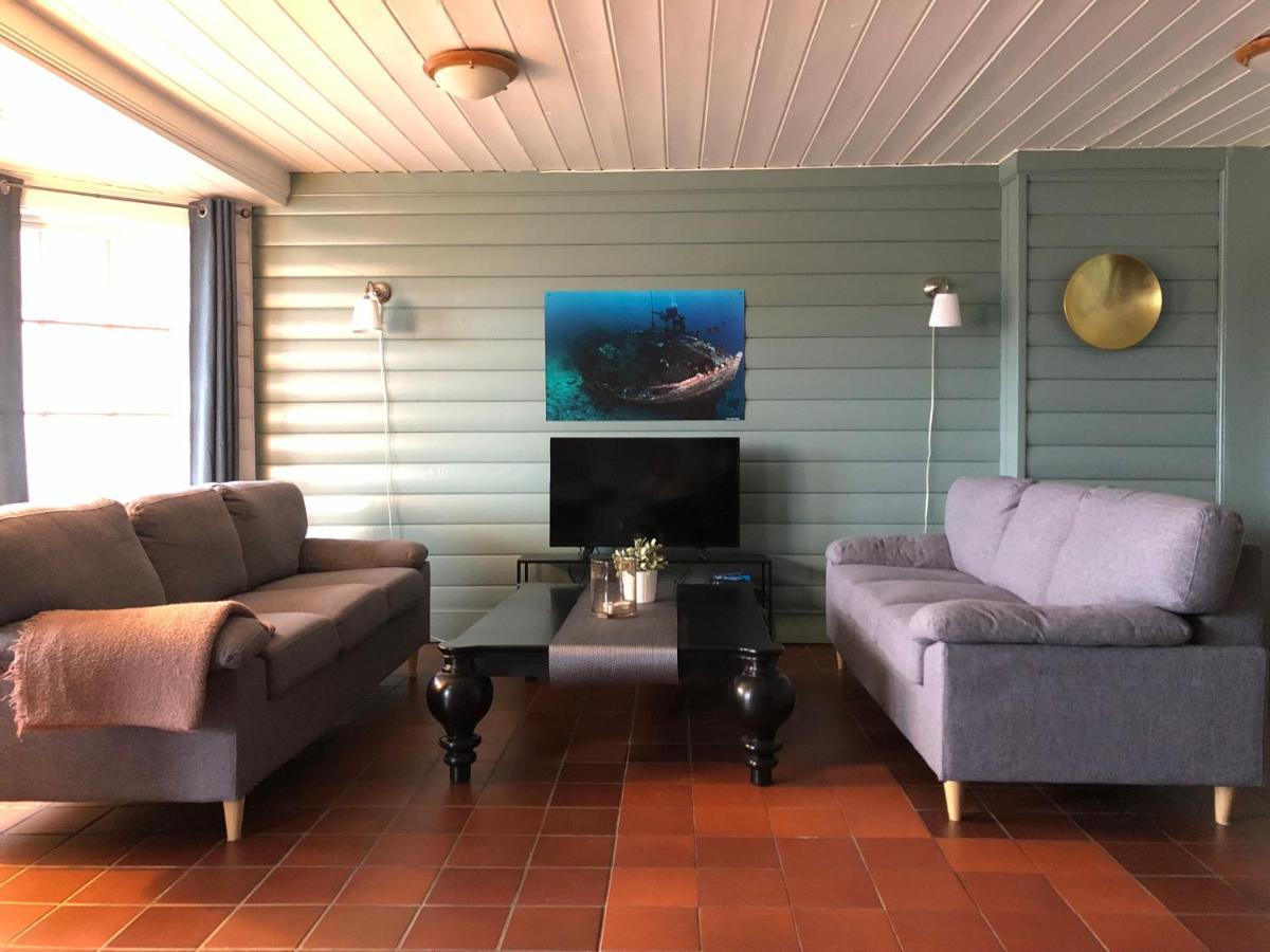 Ferienwohnung Korshamn Rorbuer Lyngdal Exterior foto