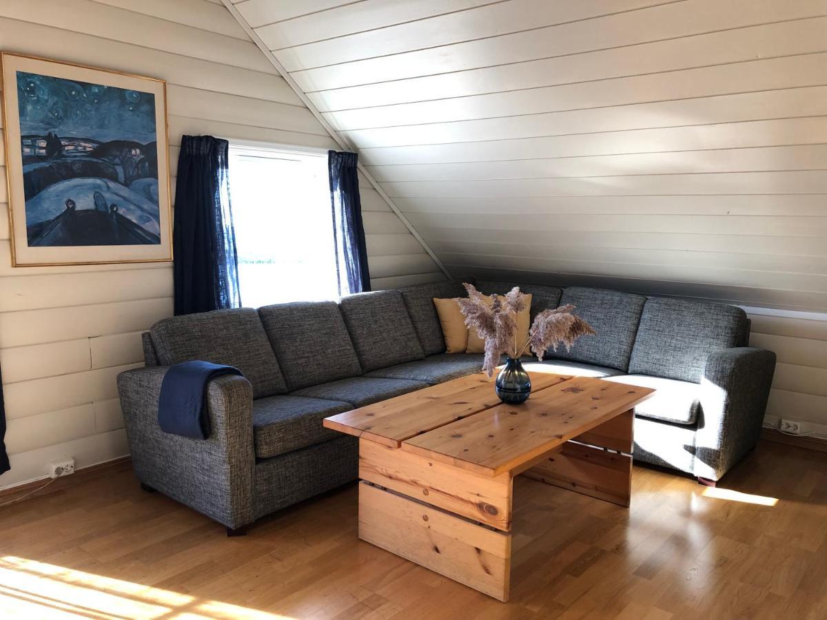 Ferienwohnung Korshamn Rorbuer Lyngdal Exterior foto