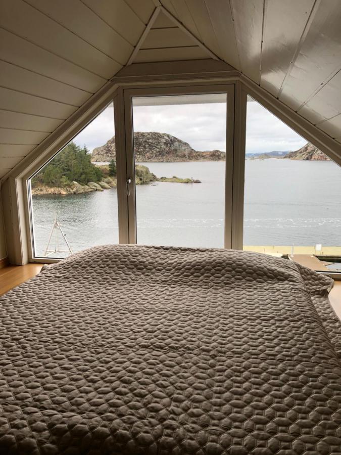 Ferienwohnung Korshamn Rorbuer Lyngdal Exterior foto