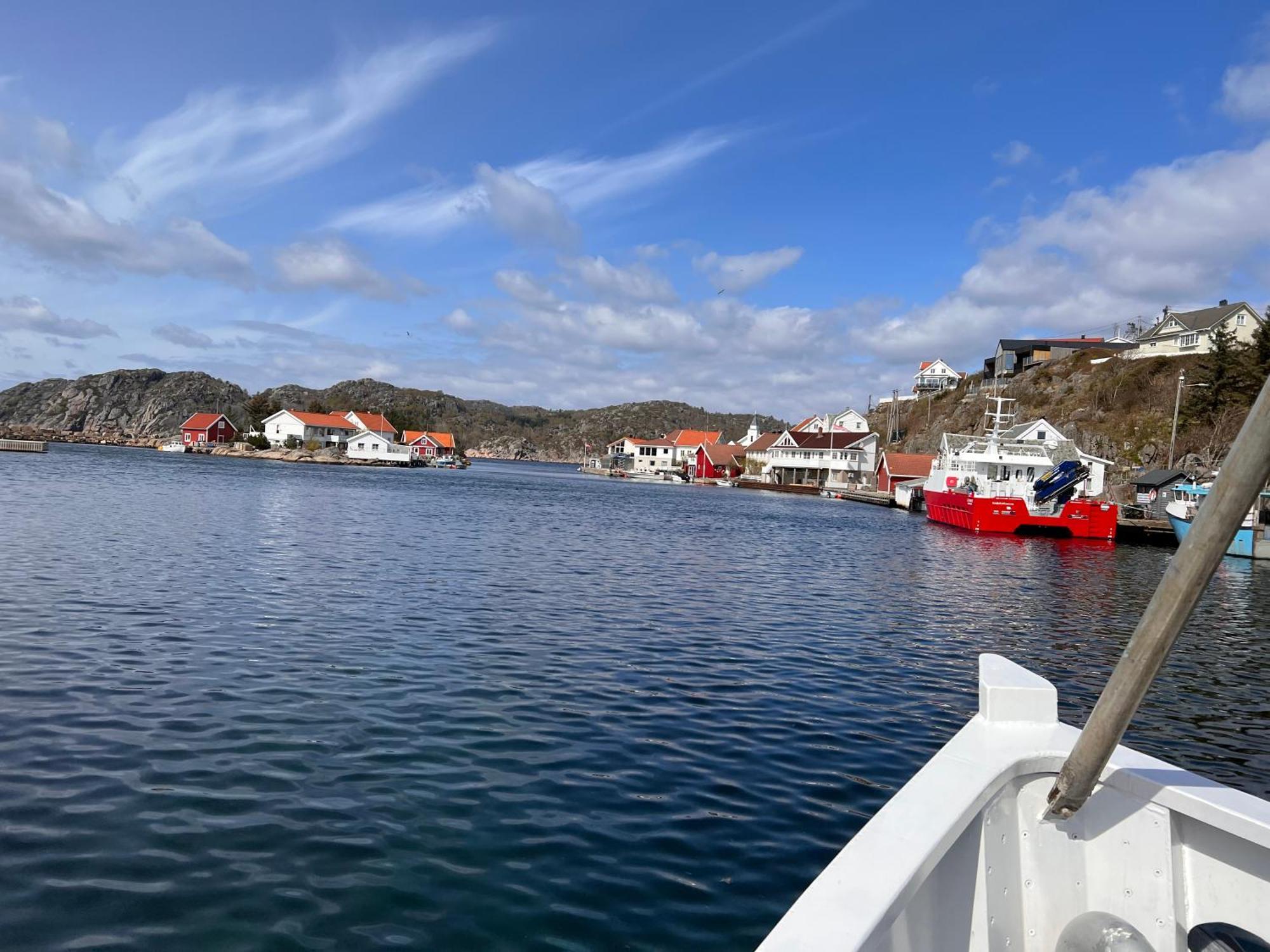 Ferienwohnung Korshamn Rorbuer Lyngdal Exterior foto