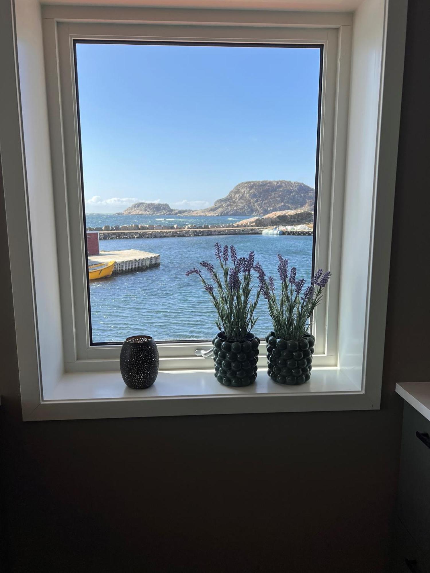 Ferienwohnung Korshamn Rorbuer Lyngdal Exterior foto